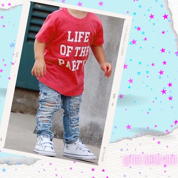 LIFE OF THE PARTY TEE - Picture 2 of 2